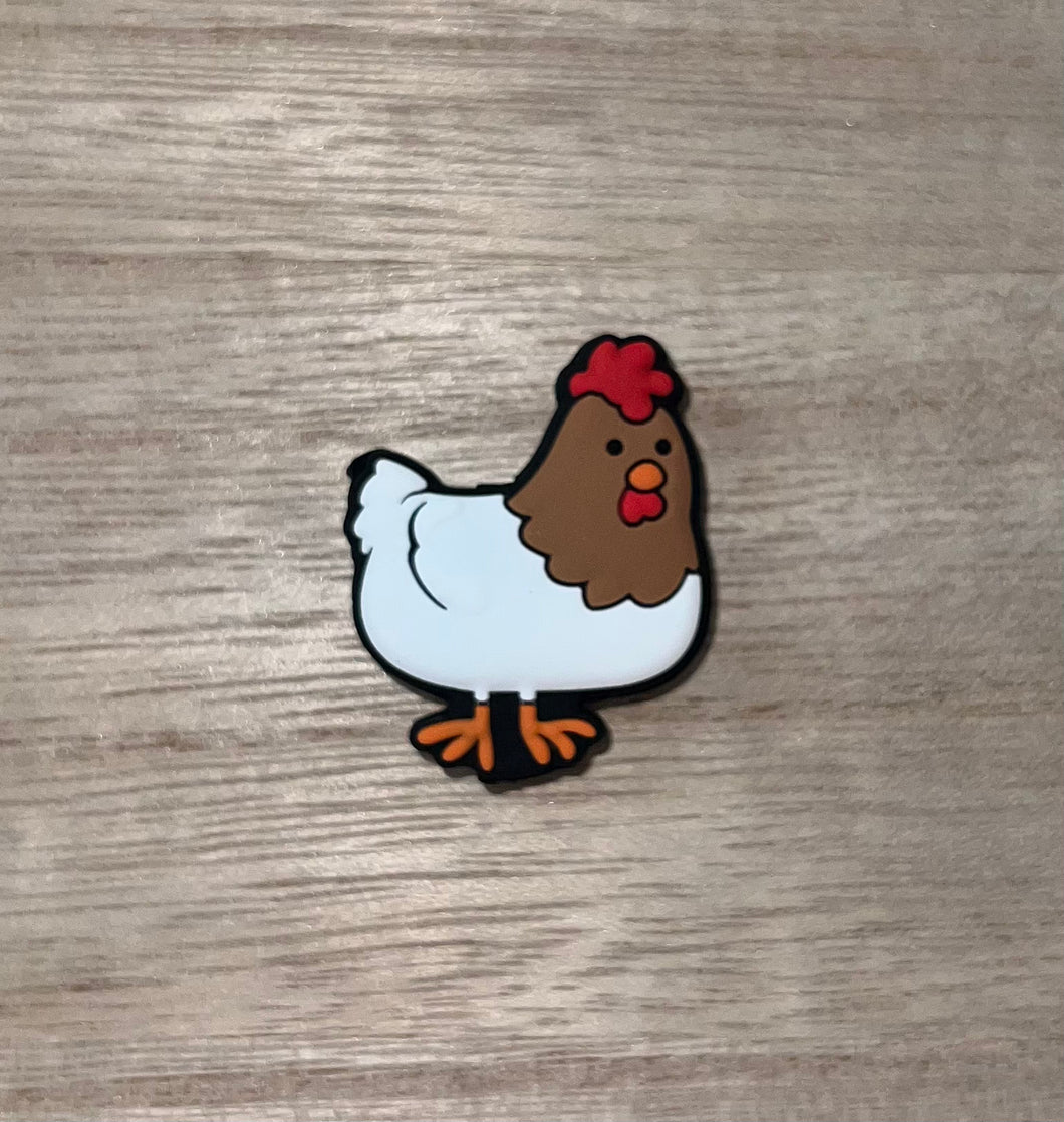Chicken -- Silicone Focal Bead